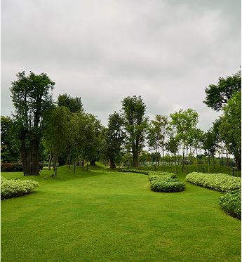 Gardens – Beautifully landscaped green spaces for relaxation.